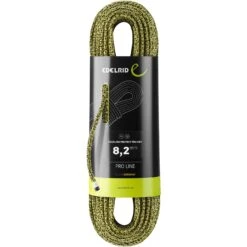 Edelrid Starling Protect Pro Dry 8,2mm Touw - 50m - Yellow-night