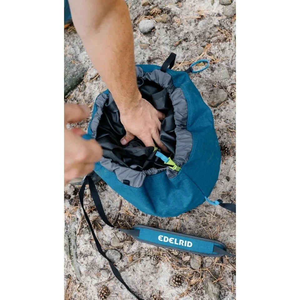 Edelrid Caddy II Rope Bag Touwzak - Deepblue 4 Edelrid Caddy II Rope Bag Touwzak - Deepblue – Image 2