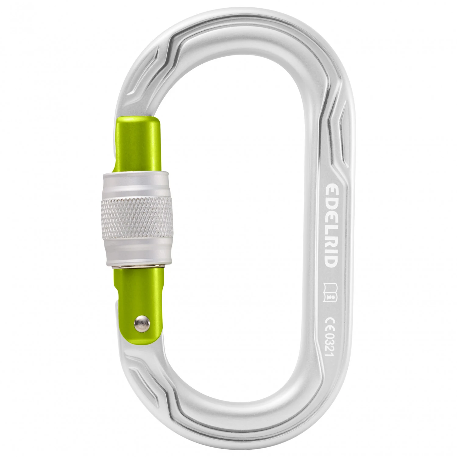 Edelrid Oval Power 2500 Screw II - Schroefkarabiner 5 Edelrid Oval Power 2500 Screw II - Schroefkarabiner – Image 3