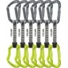 Edelrid Pure 10 Cm Quickdraw Set - Set Van 6 - Slate-oasis