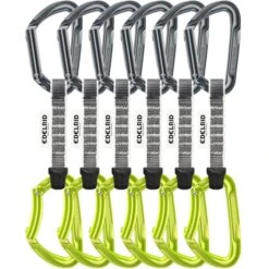 Edelrid Pure 10 Cm Quickdraw Set - Set Van 6 - Slate-oasis